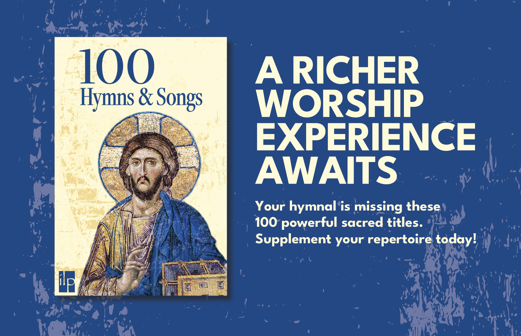 A richer worship experience awaits! Your hymnal is missing these 100 powerful sacred titles. Supplement your repertoire today!