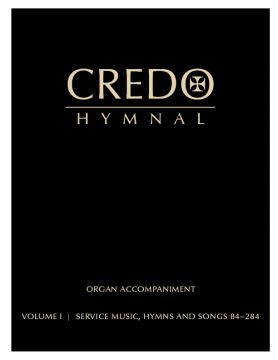 Credo Hymnal Organ Accompaniment
