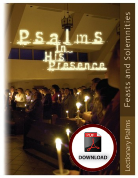 Psalms In His Presence: Feasts & Solemnities Choral Refrain Edition-DOWNLOAD