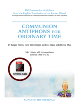 Communion Antiphons for Ordinary Time Congregational Files-DOWNLOAD